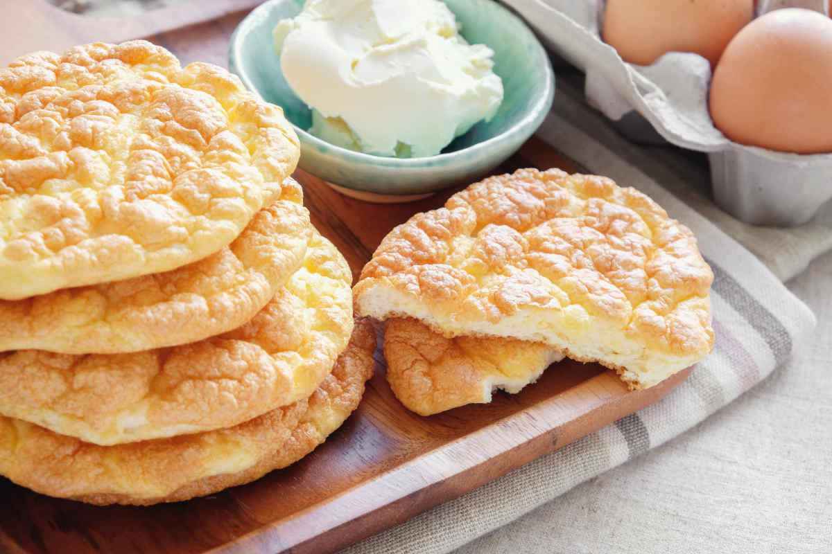 Dolce del giorno: il pane nuvola o cloud bread