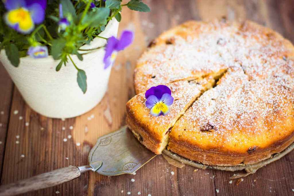 torta con ricotta