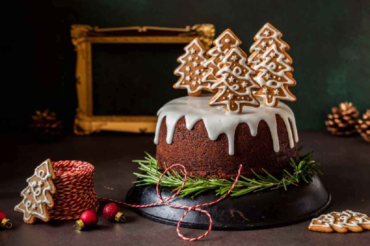 dolci di natale, torta pan di zenzero e biscotti