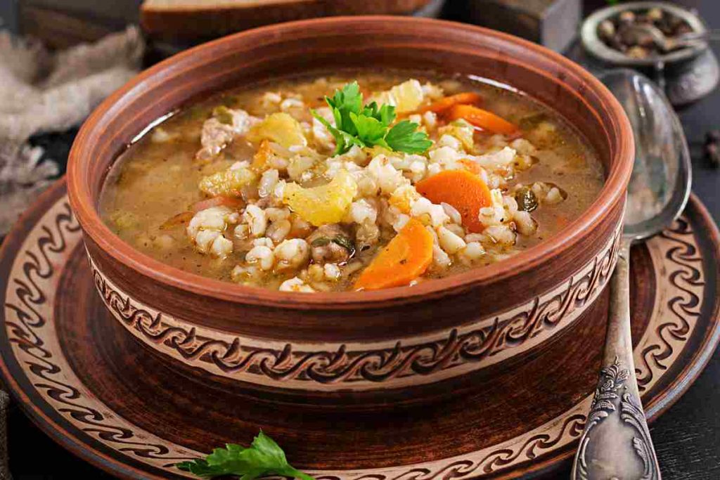 Zuppa di farro ricetta