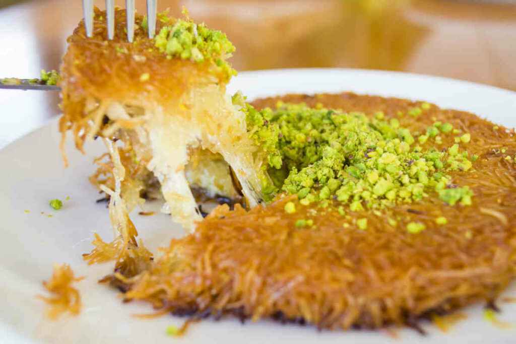 Kunafa, il dolce tipico arabo tra le ricette del qatar