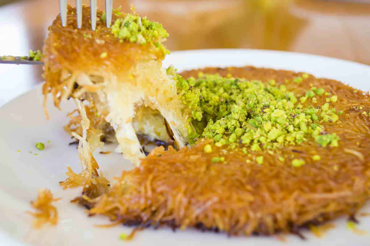 Kunafa, il dolce tipico arabo