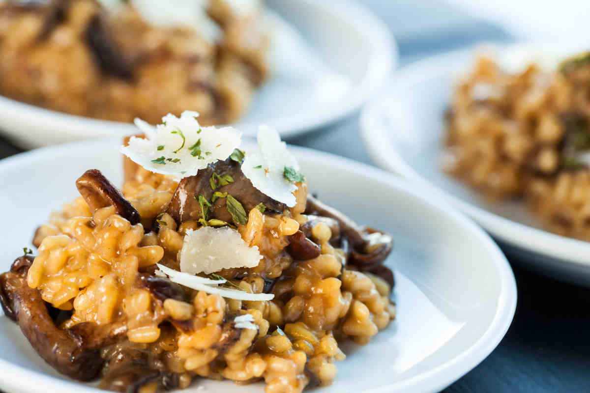 risotto ai funghi porcini