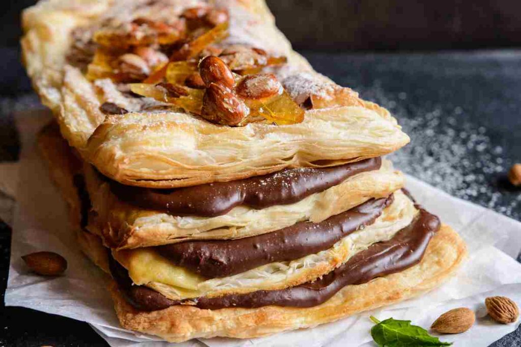 Millefoglie alla nutella 