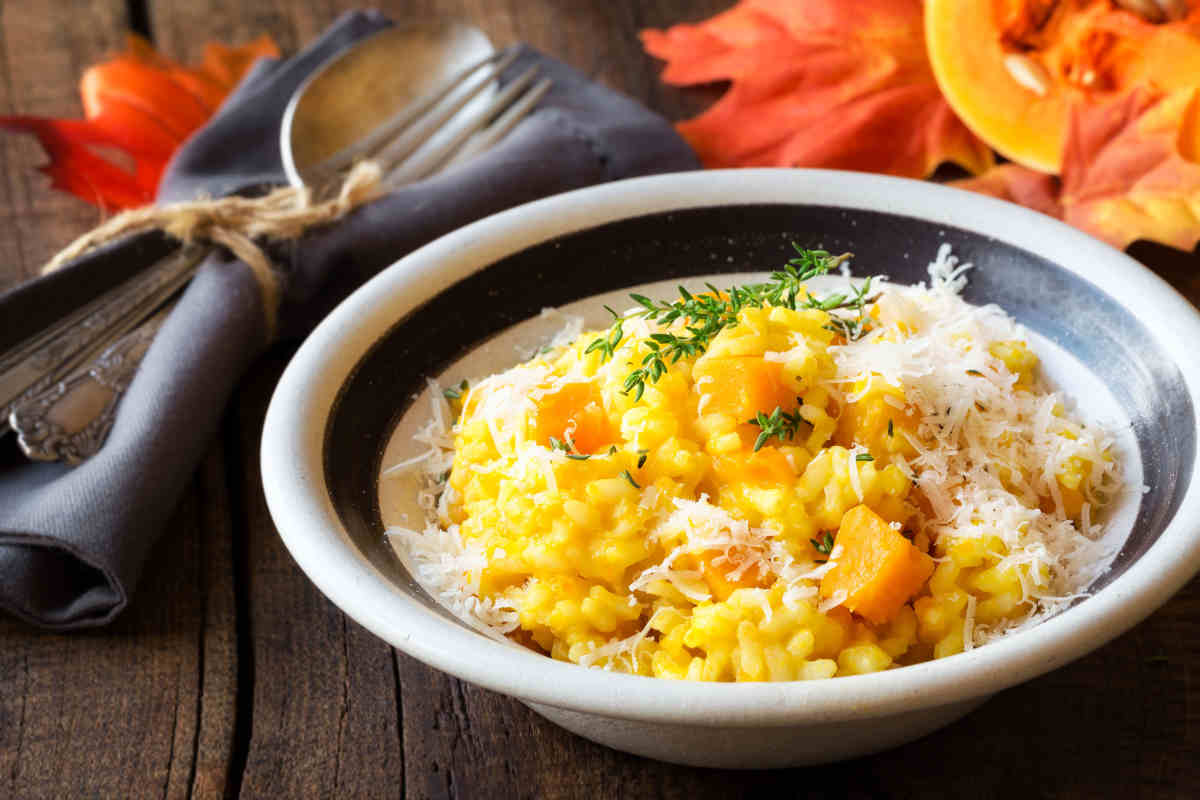 Risotto alla zucca con il Bimby