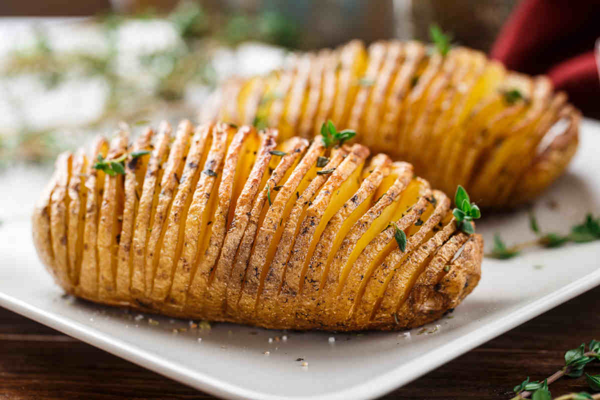 Patate Hasselback