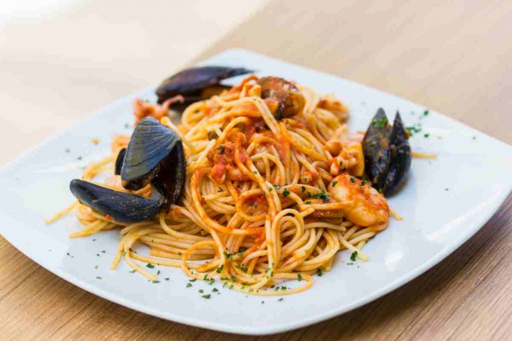 Spaghetti allo scoglio 