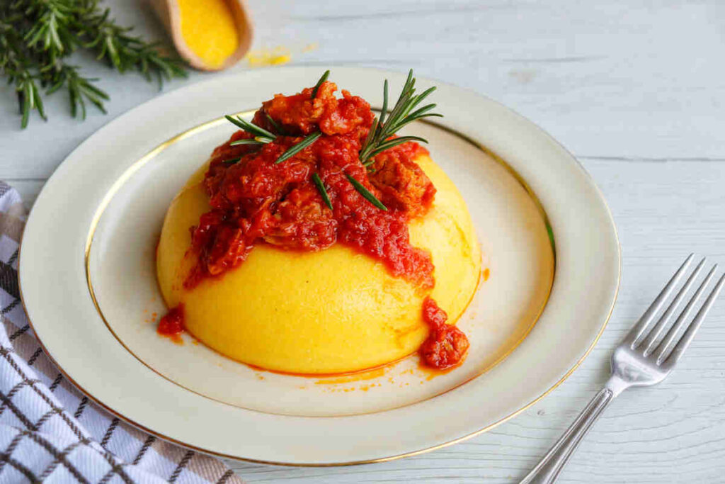 bocconcini di polenta al sugo