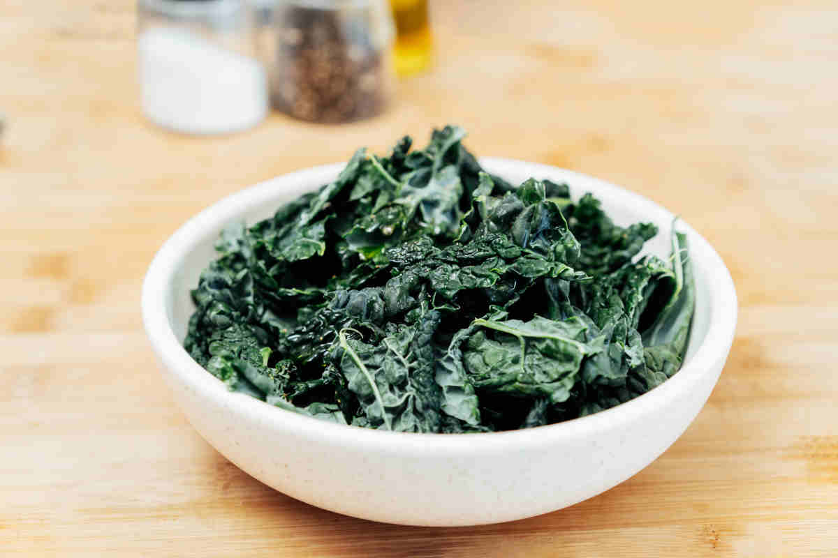 Chips di cavolo nero