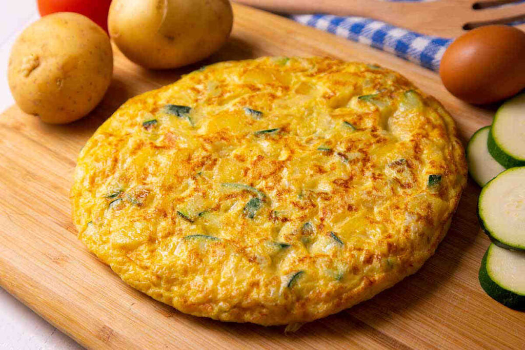 frittata senza uova con patate