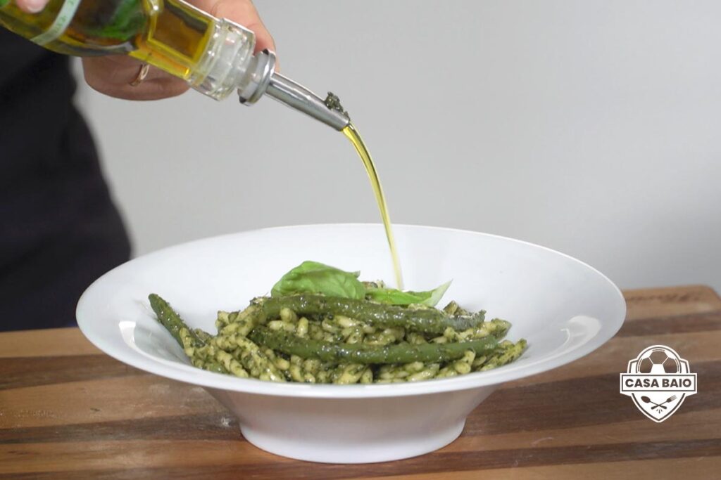 trofie al pesto casabaio