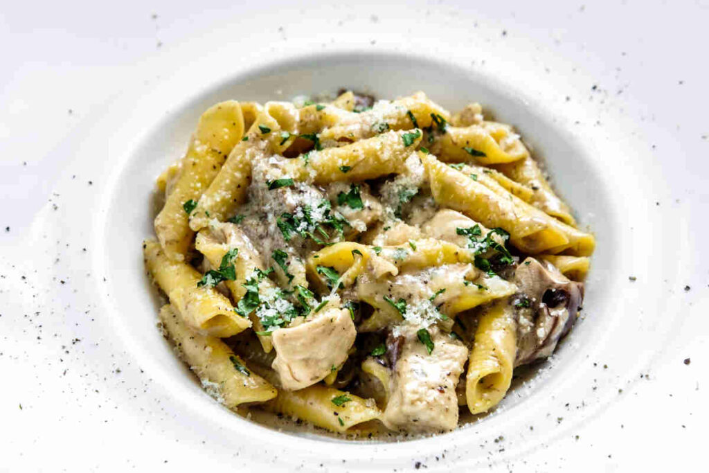 garganelli alla boscaiola