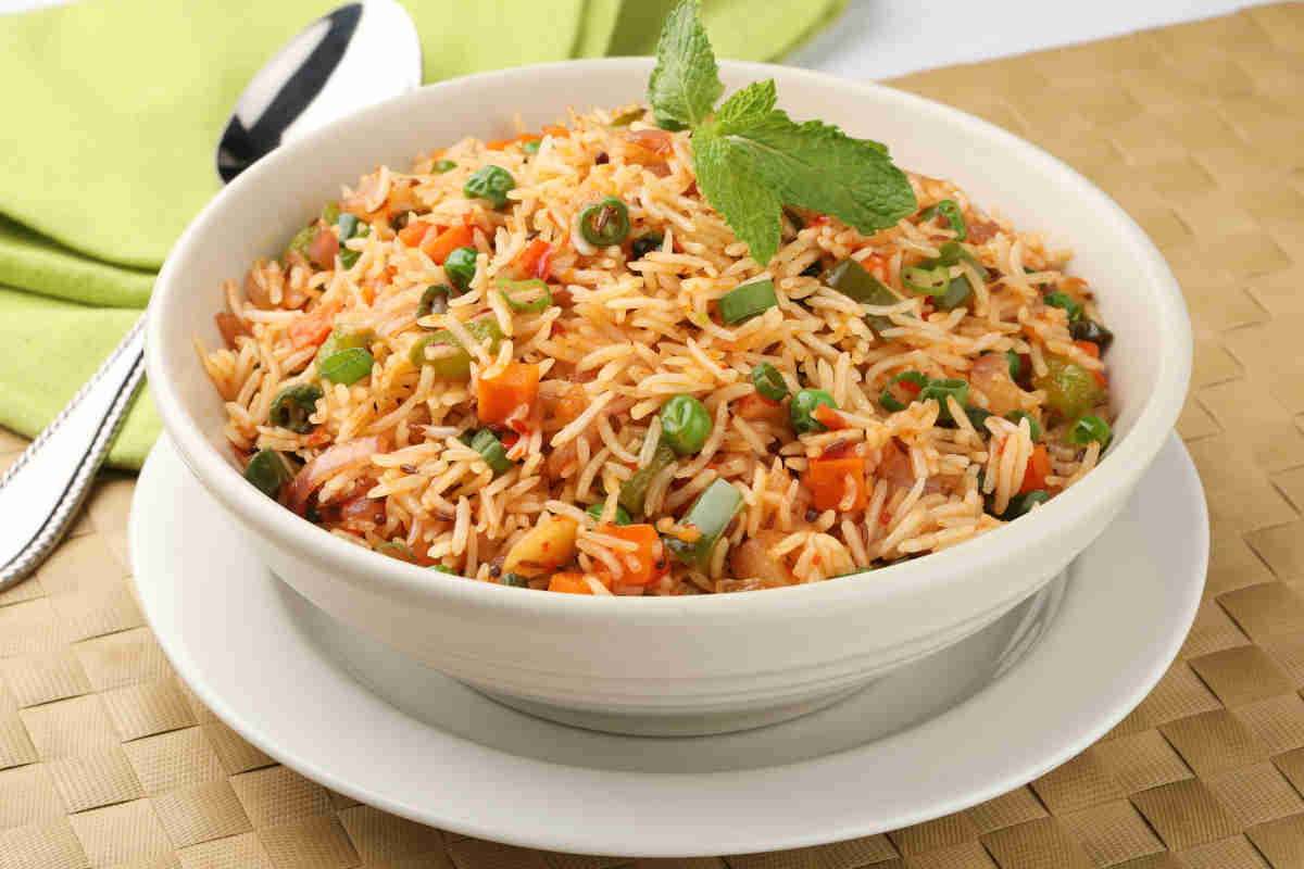 ricette riso basmati con verdure