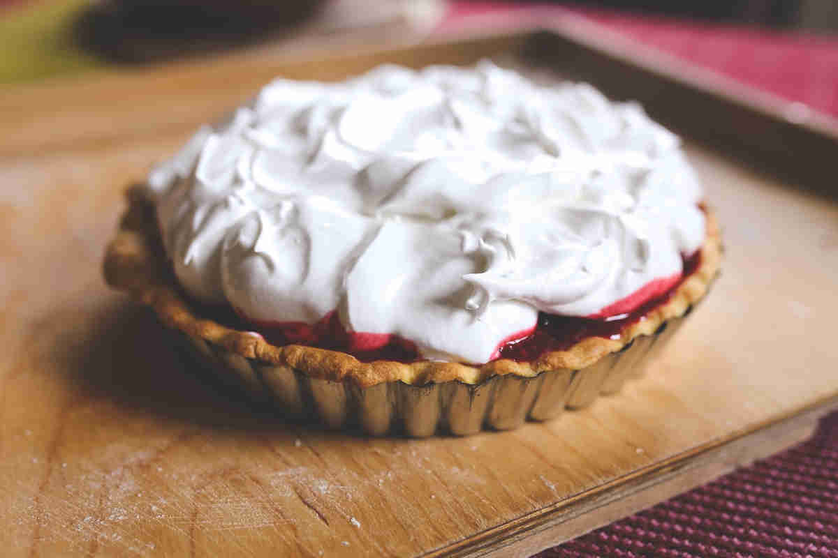 crostata con le fragole