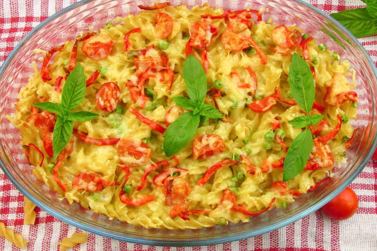 pasta al forno con verdure