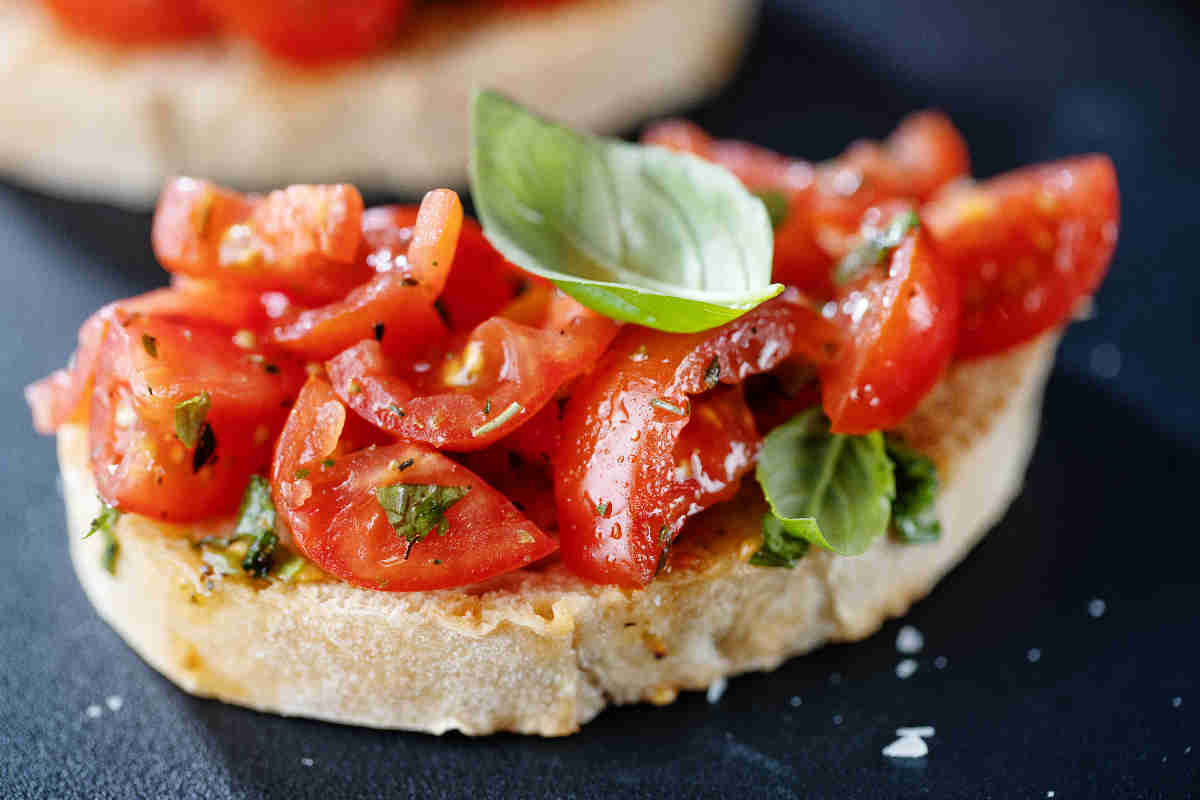 Bruschette con pomodoro