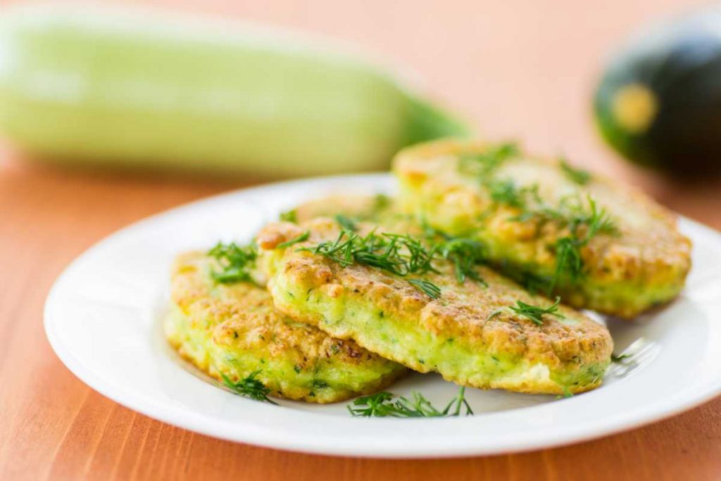 Burger di patate e zucchina