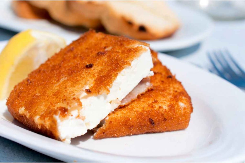 ricetta della feta greca fritta saganaki 