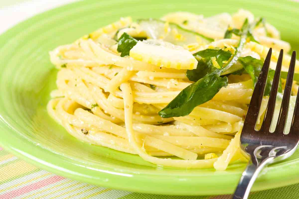 linguine al limone ricetta