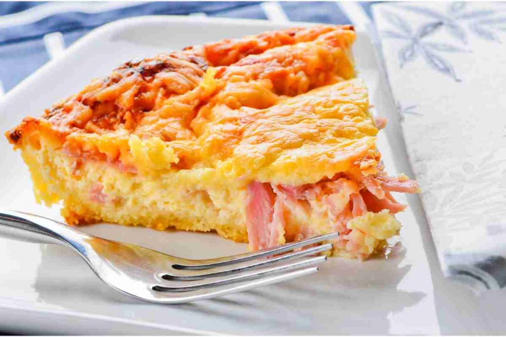 fetta di Quiche Lorraine