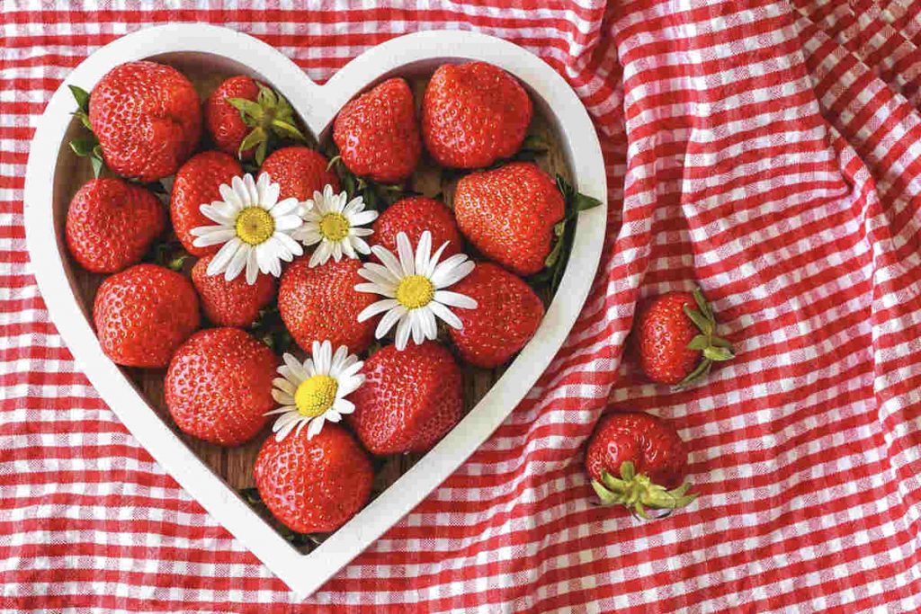 stampo per cheesecake alle fragole per la festa della mamma