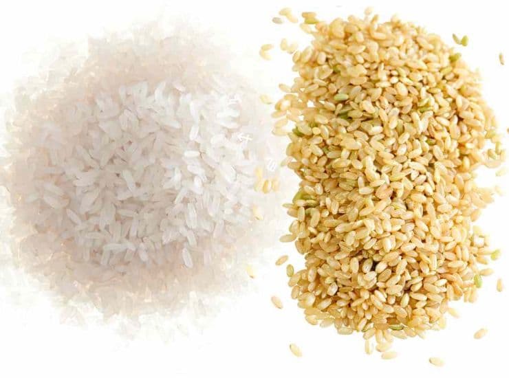 Dieta, riso bianco o riso integrale 