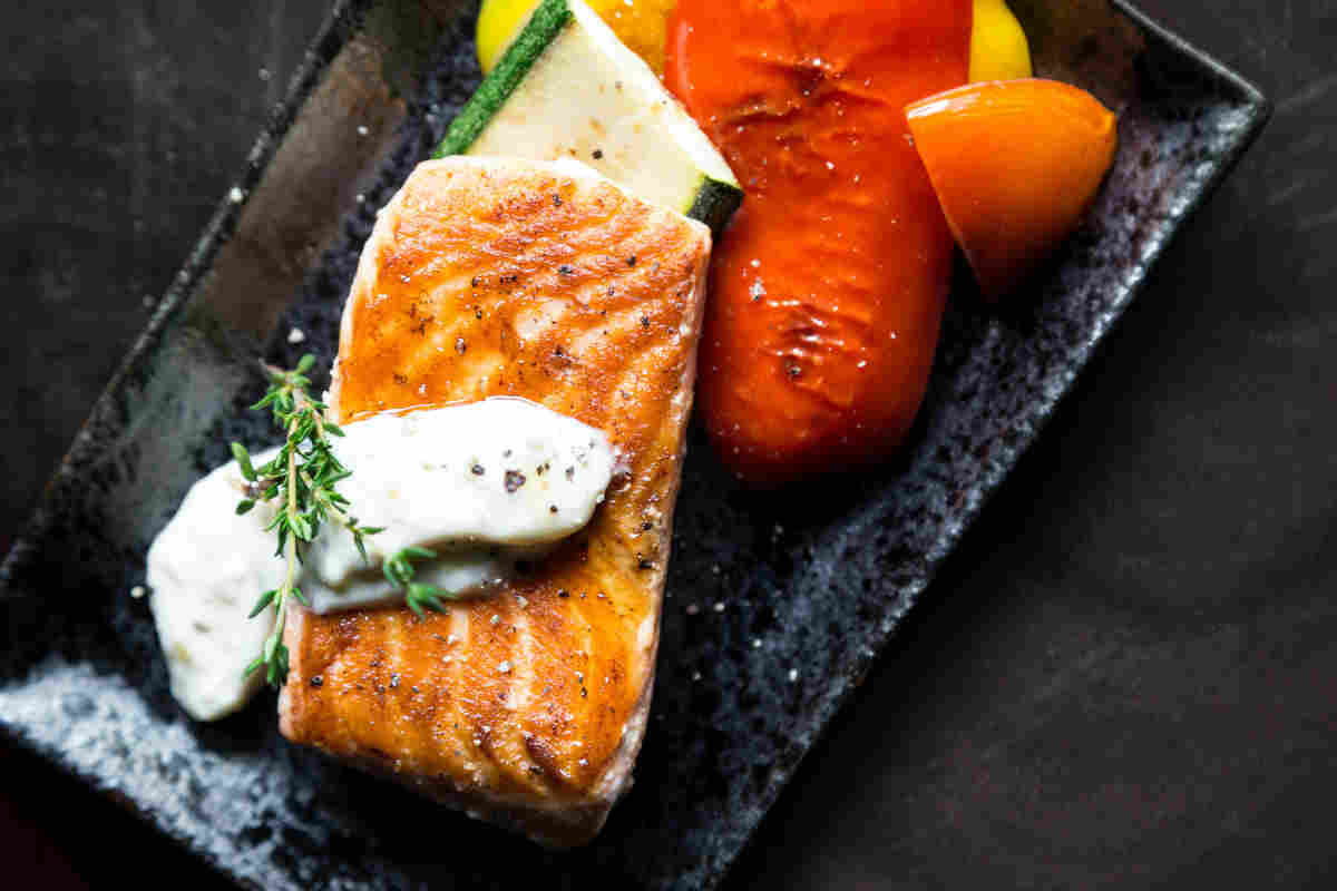salmone al forno