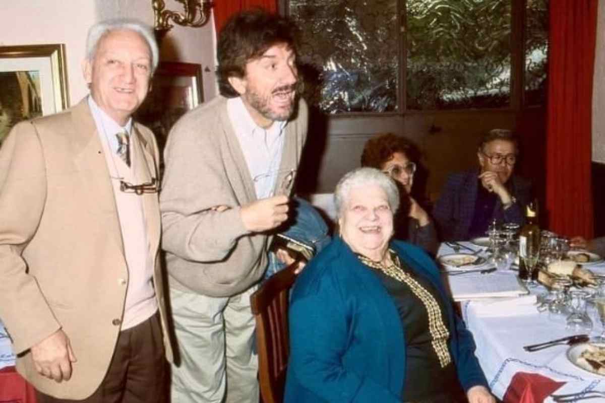 Sora Lella a tavola con Gigi Proietti