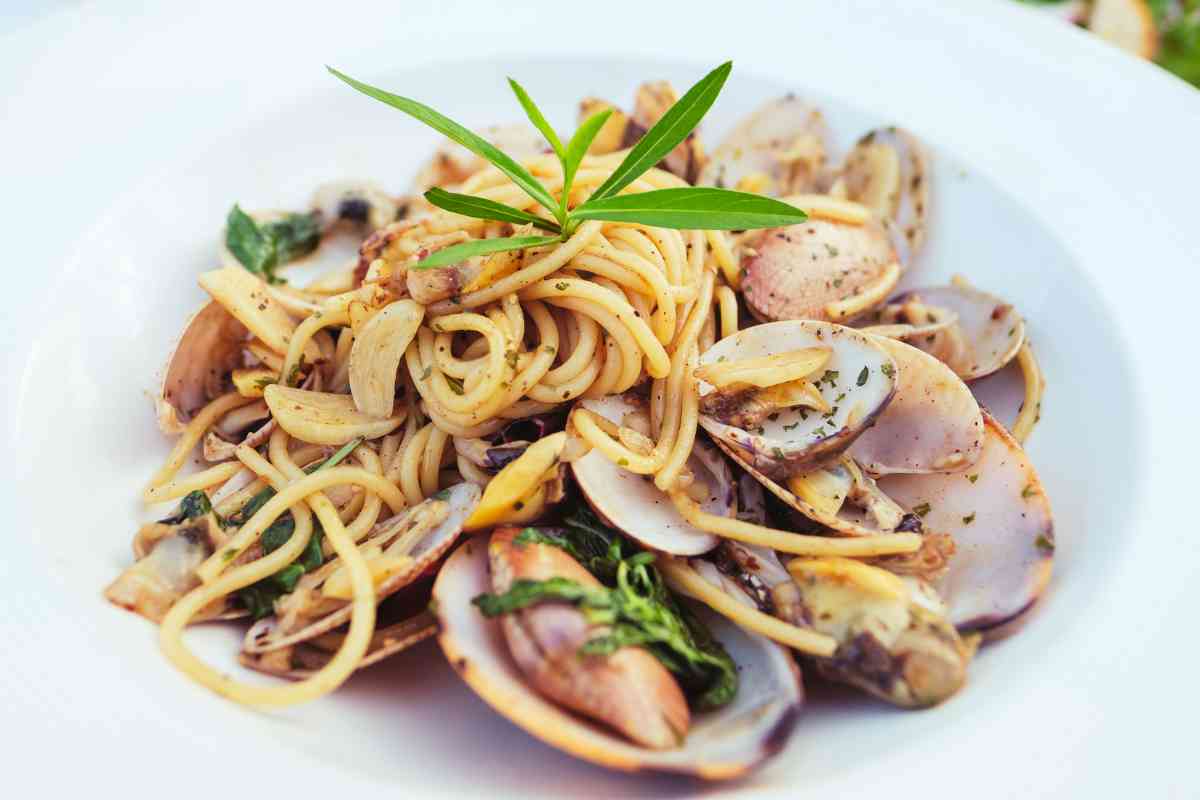 Spaghetti alle vongole ricetta del giorno