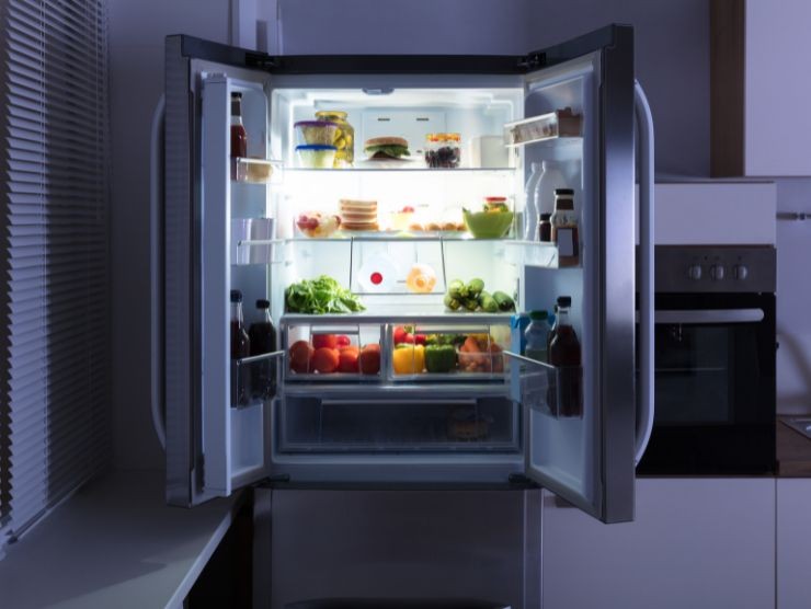 regola organizzare frigorifero