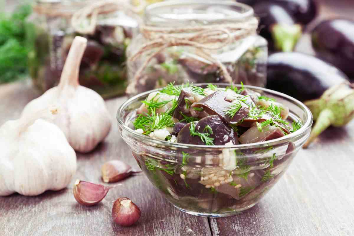 melanzane marinate ricetta