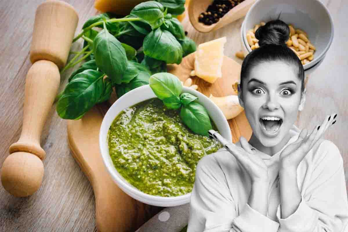 pesto con due ingredienti inaspettati