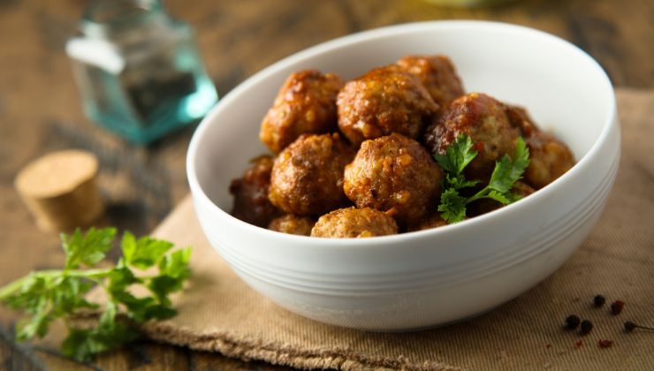 polpette senza uova e pangrattato