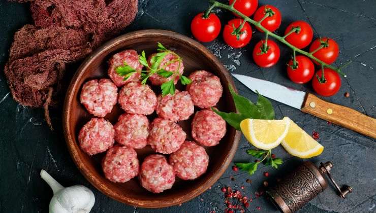 polpette al profumo di limone