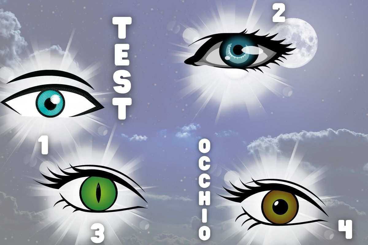 test personalità occhio