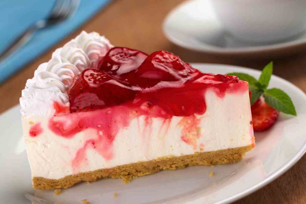 Cheesecake con philadelphia alle fragole