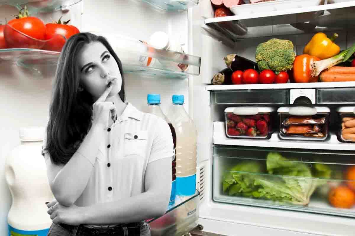 Modo giusto per distribuire alimenti in frigo