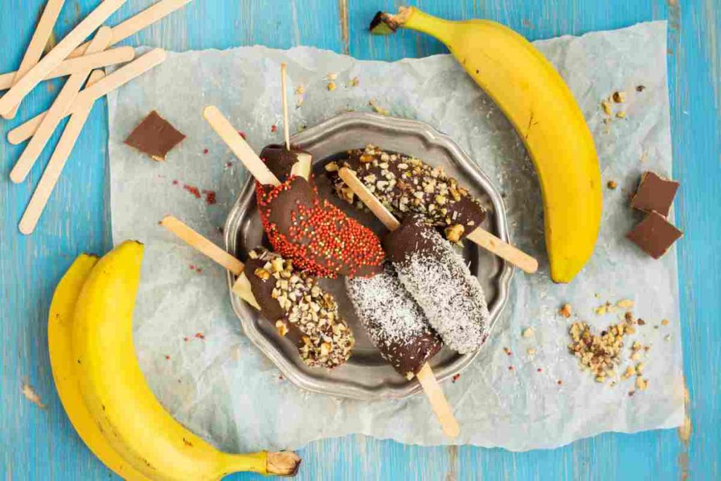 Frozen banana al cioccolato