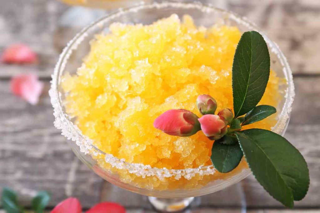 Migliori granite estive: Granita al limone