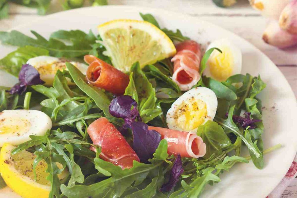 Insalate estive verdi con rucola ricette