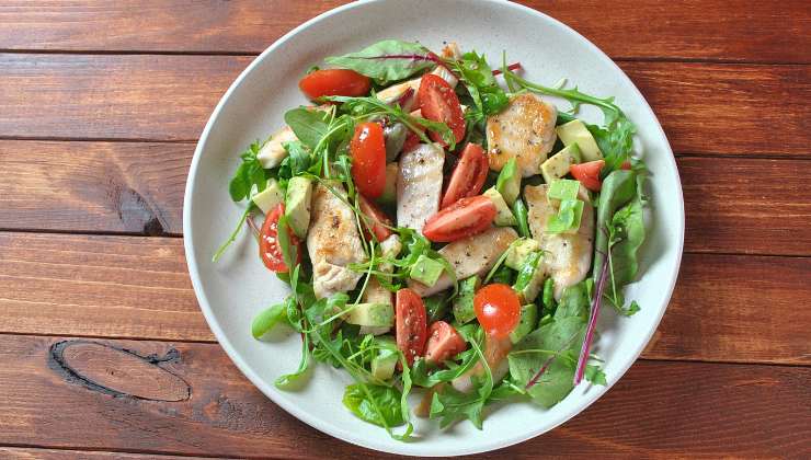 Ricetta insalata di pollo all'italiana