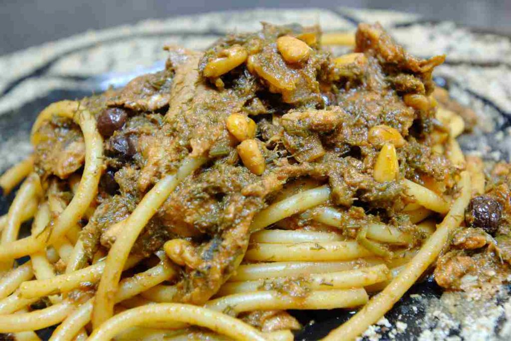 Pasta con le sarde ricetta originale