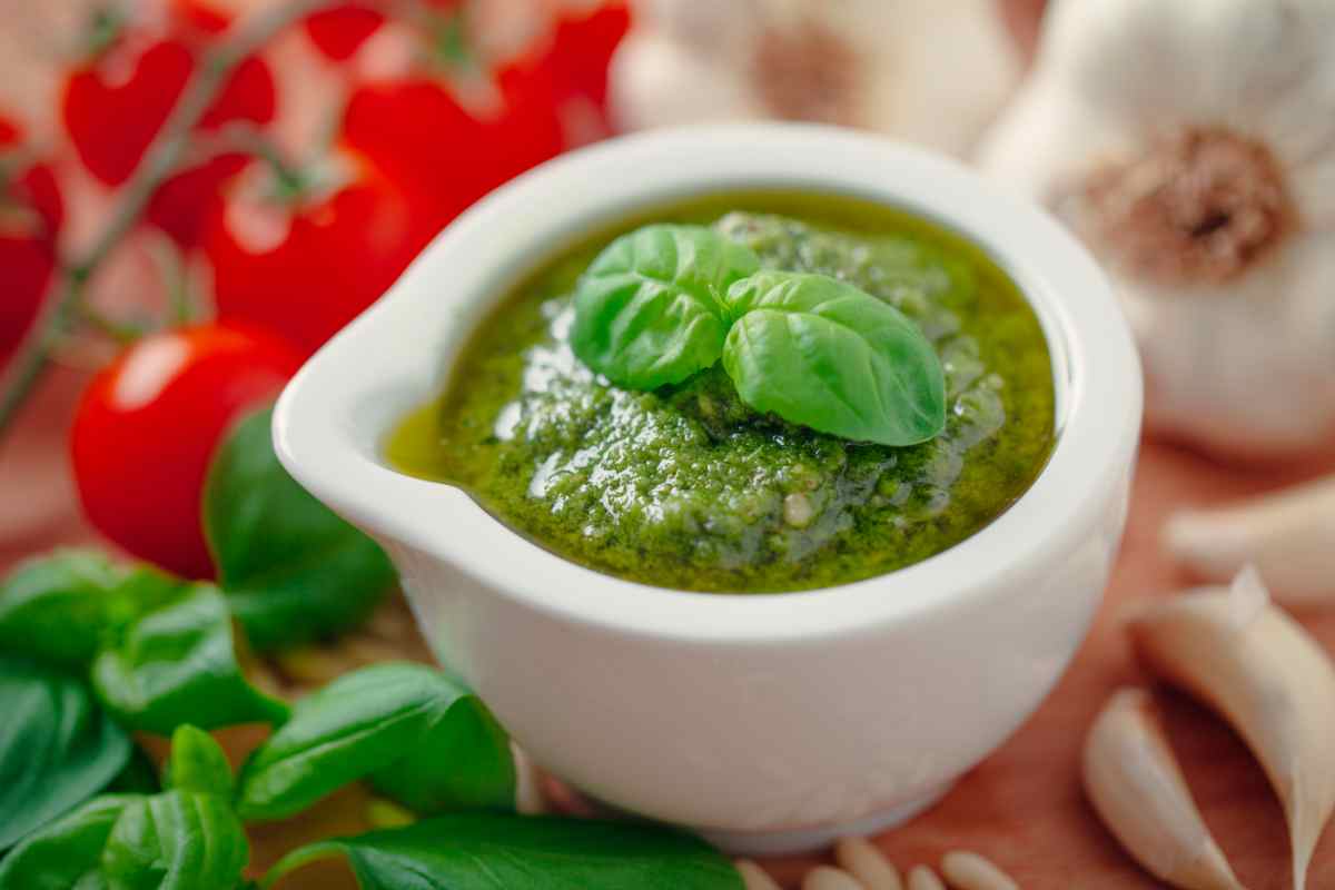 Pesto di basilico alla genovese