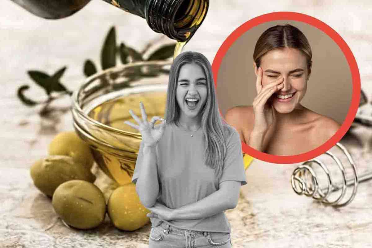 effetti benefici dell'olio sulla pelle