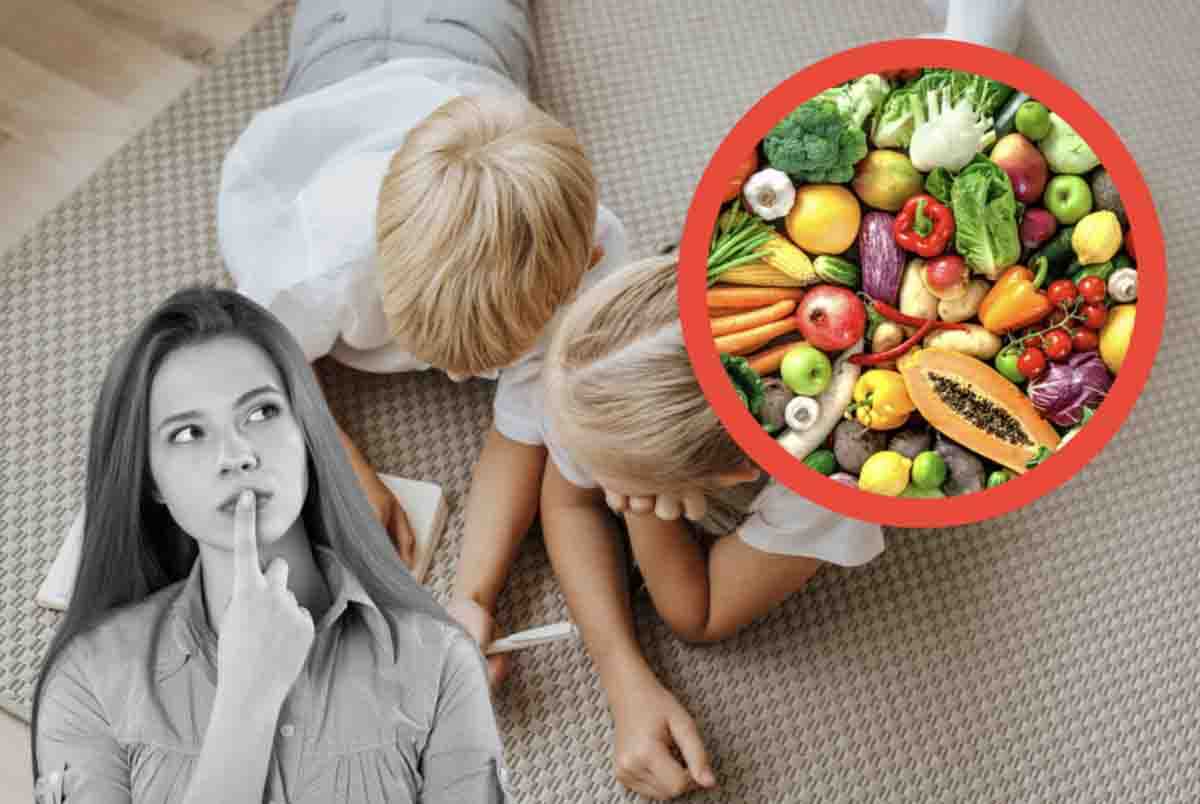 Bambini che non mangiano frutta e verdura: con questo metodo li convinci subito