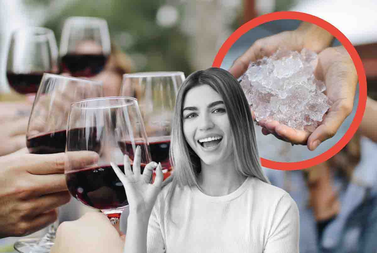 Ghiaccio nel vino, la nuova moda “eretica” dalla Francia può diventare un must dell’estate