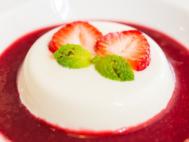 panna cotta senza gelatina