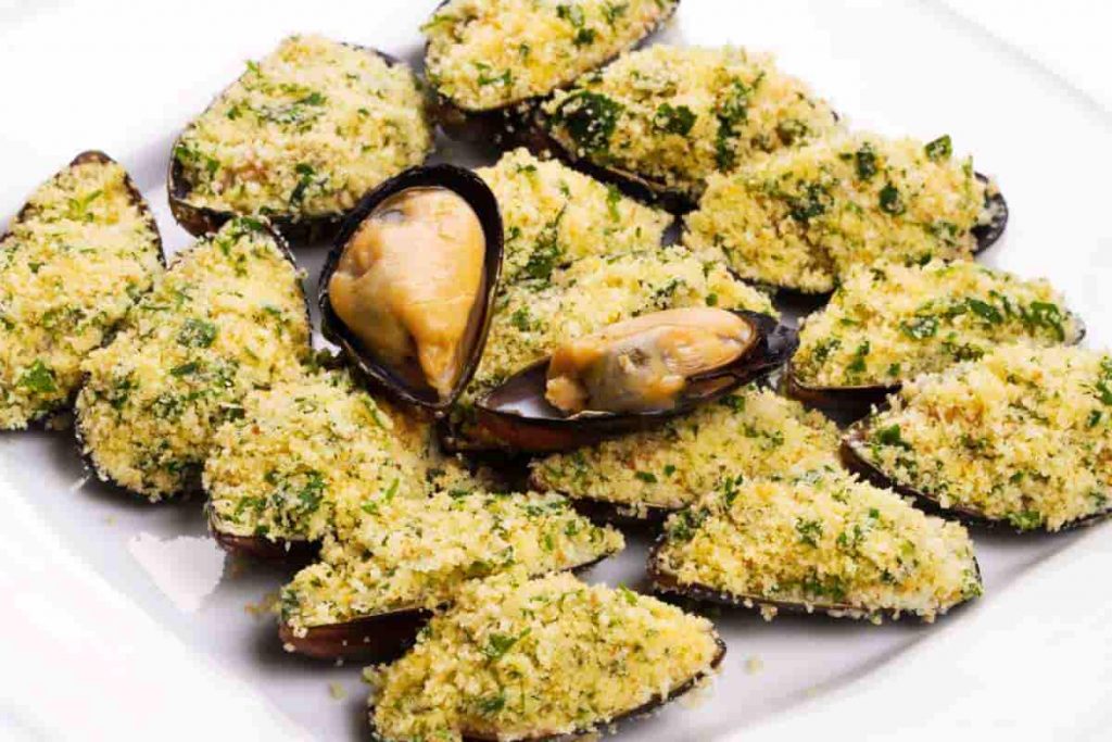 Cozze gratinate menu vigilia natale