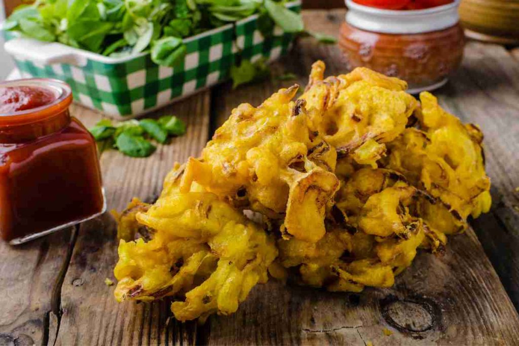 Frittelle di cipolle alla calabrese ricetta