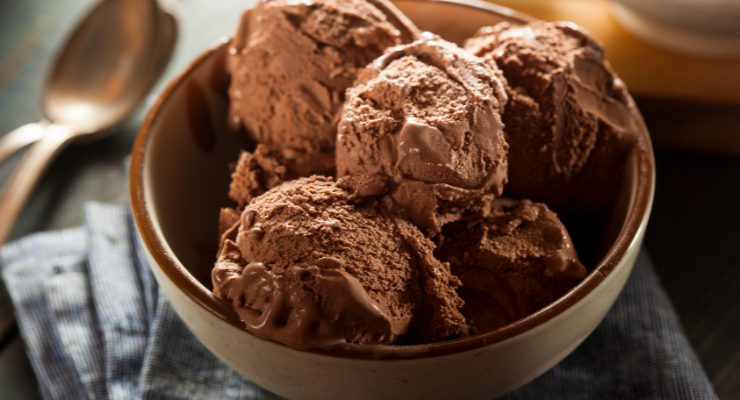 Gelato al cioccolato light 